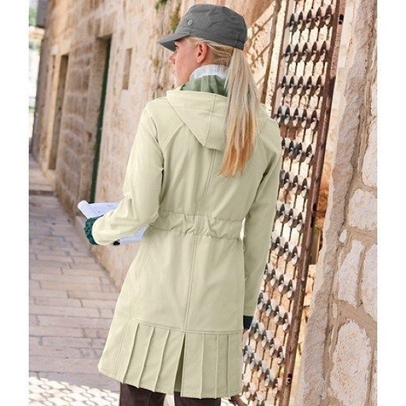 athleta trench coat